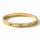 Iris Evil Eye Bangle