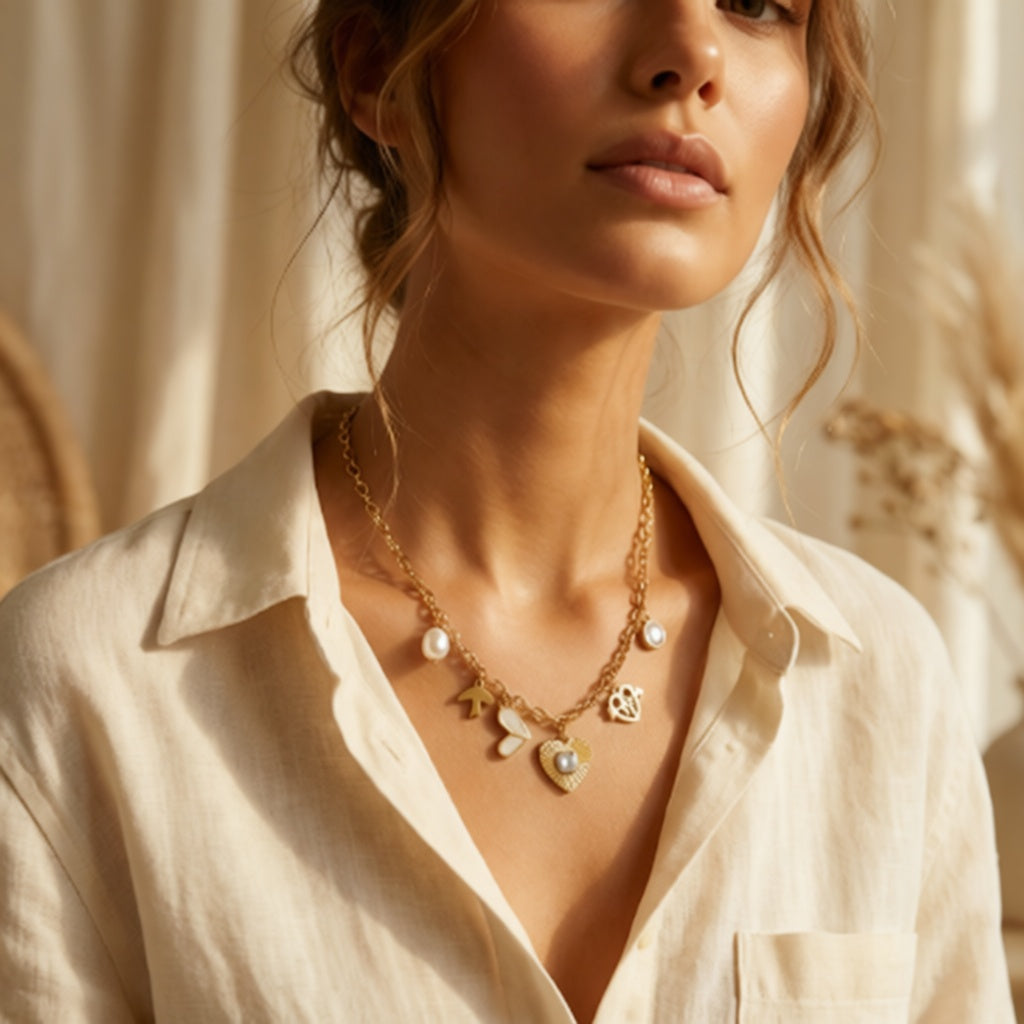 Sienna Heart Chain