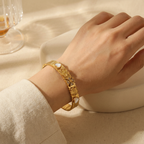 Zara Flora Edge Bangle