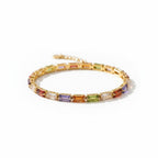Prisma Baguette Rainbow Bracelet