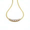 Vesper Square Spark Necklace