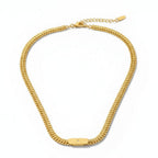 Rogue Bar Link Necklace