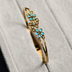 Blossom Sky Enamel Bangle