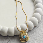 Lia Sunwatch Locket Necklace