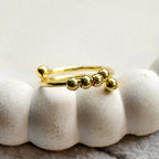 Nia Orbit Bead Ring
