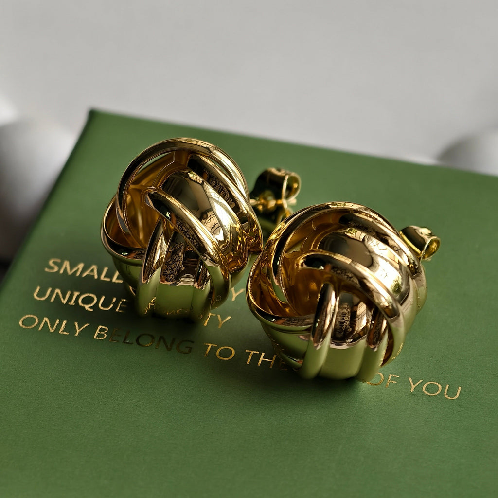 Nova Gloss Knot Earrings