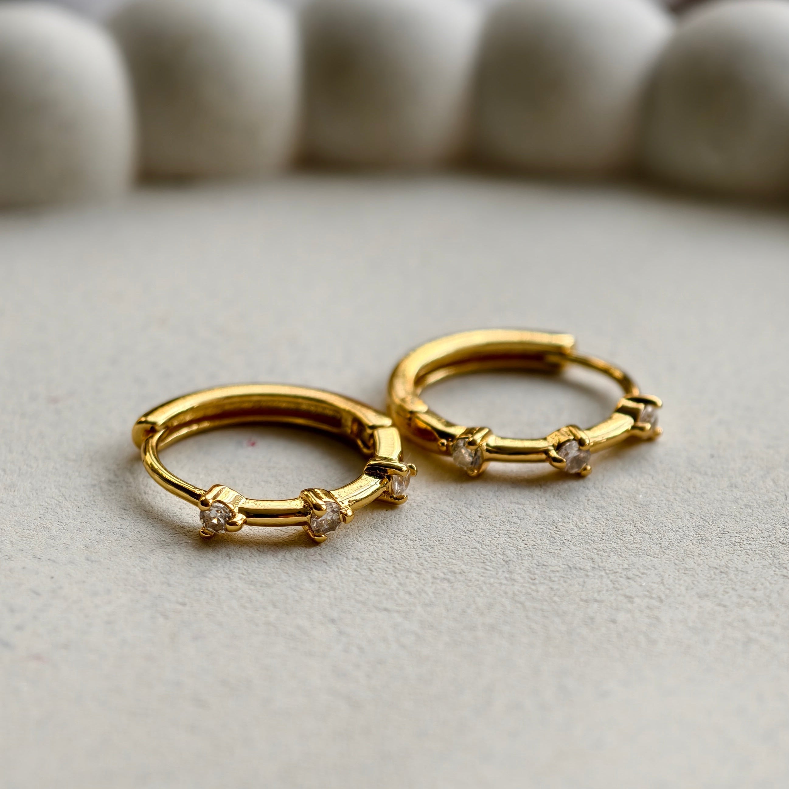 Lumi Sparkle Mini Hoops