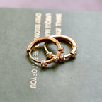 Lumi Sparkle Mini Hoops