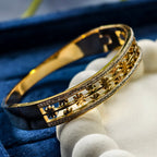 Daisy Bloom Channel Bangle
