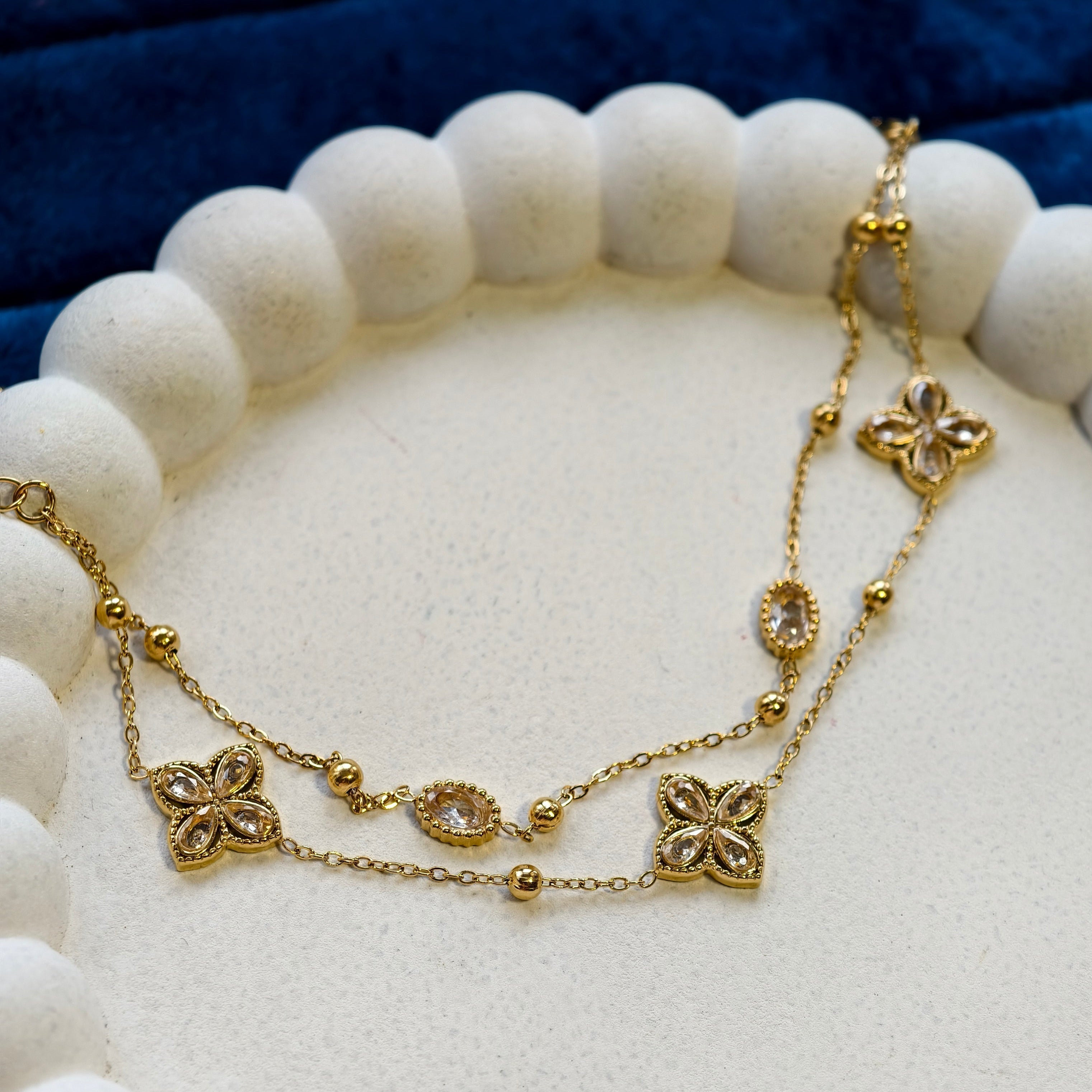 Clover Duo Layer Bracelet