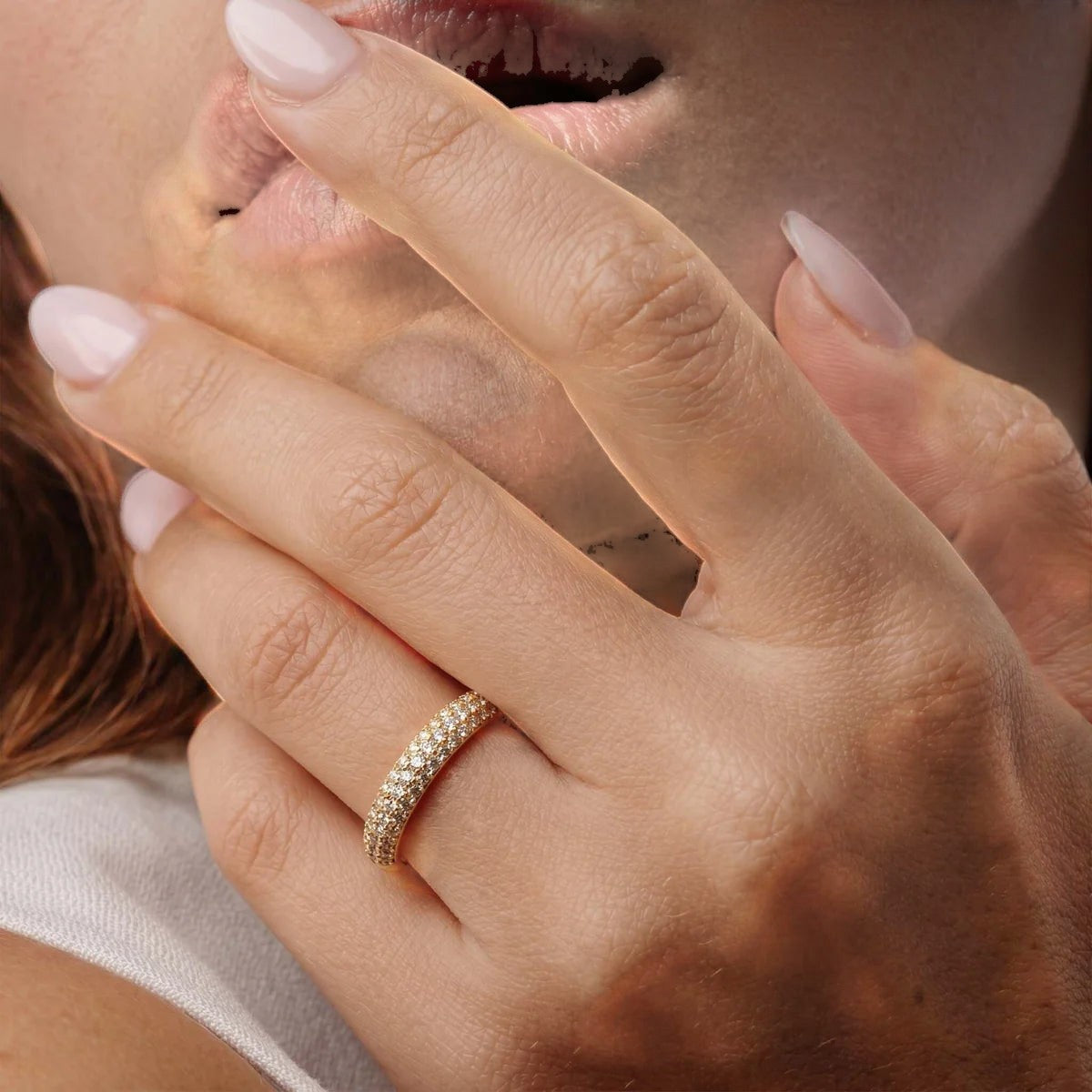 Camille Gleam Ring Set