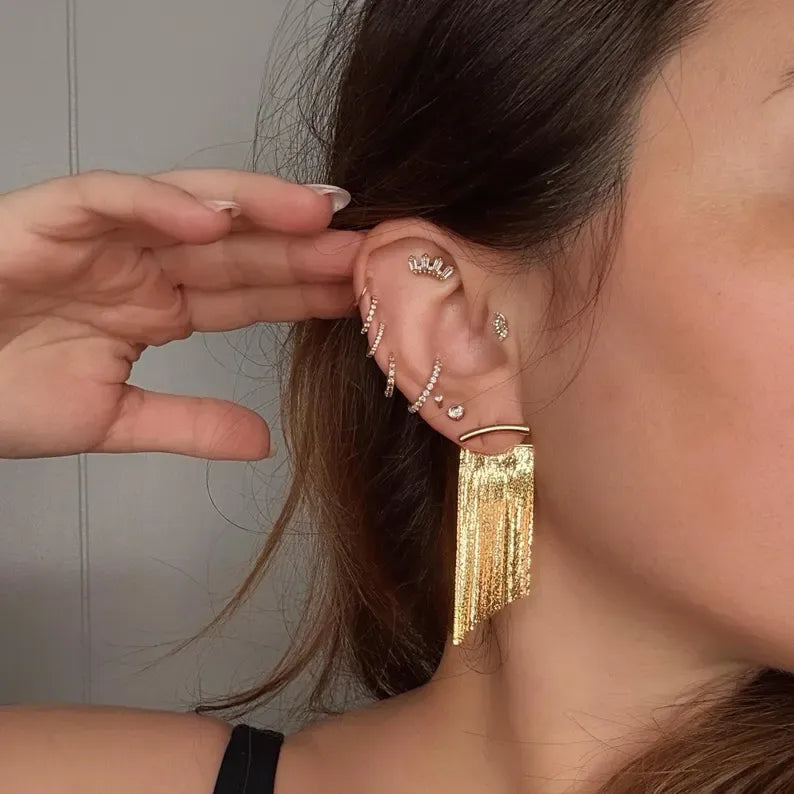 Sienna Tassel Drops