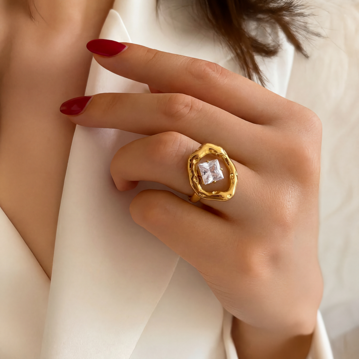 Ava Nexus Open Ring