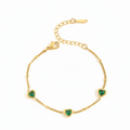 Amour Trio Heart Bracelet
