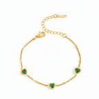 Amour Trio Heart Bracelet
