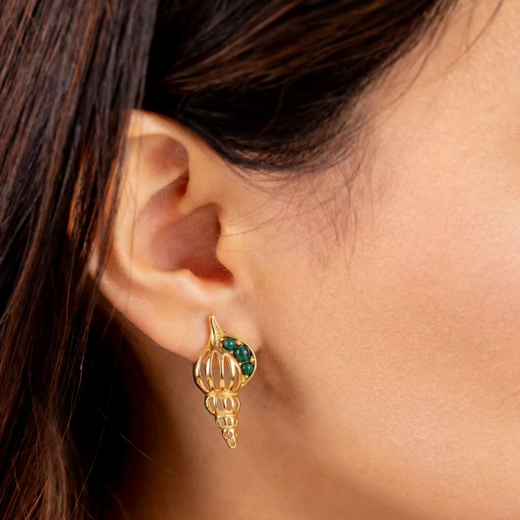 Nora Conch Studs