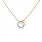 Mila Circle Link Necklace