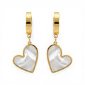 Seraphine Pearl Heart Earrings