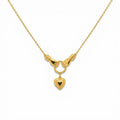 Elara Linked Hearts Necklace