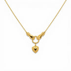 Elara Linked Hearts Necklace