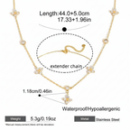 Lily Clover Necklace