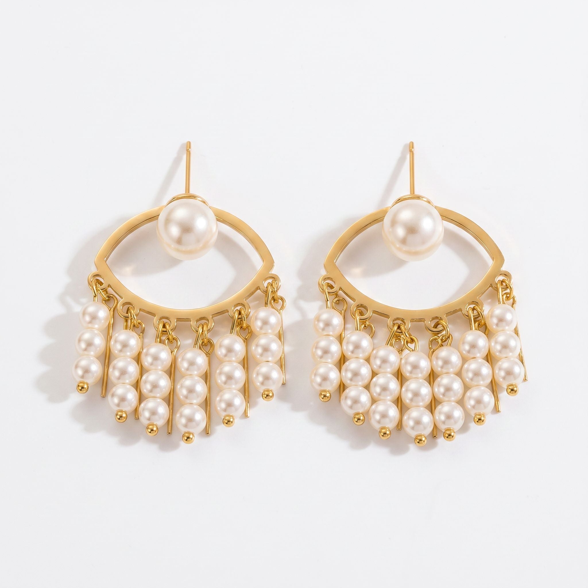 Luna Pearl Drop Earrings