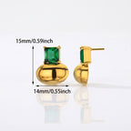 Tara Zircon Drop Earrings