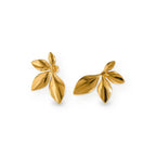 Ishita Petal Studs on white