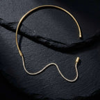 Celeste Crystal 4 in 1 Choker Necklace, styled flat lay